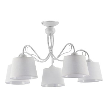 Jupiter 1350 - KM 5 PB - Ceiling light KAMELIA 5xE27/60W/230V