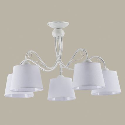 Jupiter 1350 - KM 5 PB - Ceiling light KAMELIA 5xE27/60W/230V