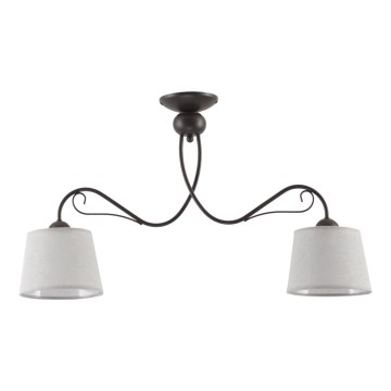 Jupiter 1364 - KM 2 PV - Ceiling light KAMELIA 2xE27/60W/230V