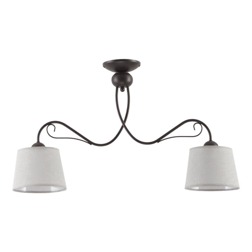 Jupiter 1364 - KM 2 PV - Ceiling light KAMELIA 2xE27/60W/230V