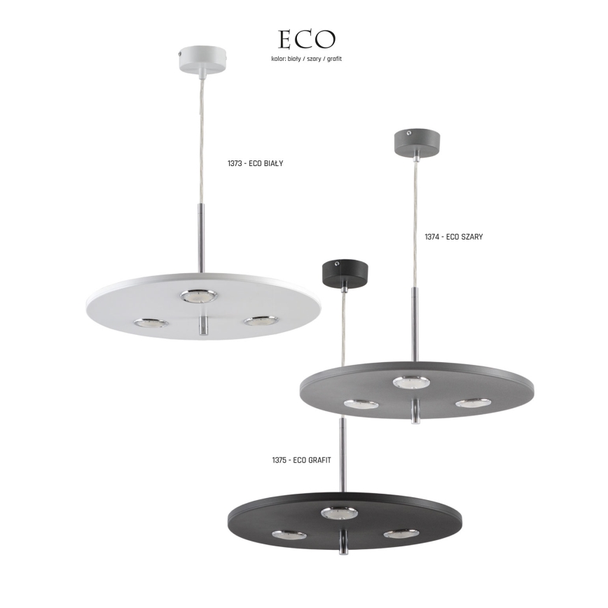 Jupiter 1373 - BI - LED pendant light ECO LED/8.5W/230V
