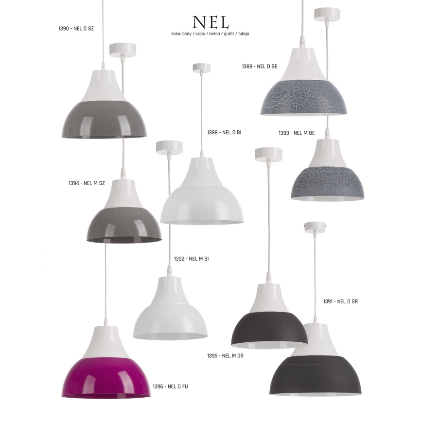 Jupiter 1389 - NEL NE D BE - chandelier 1xE27/60W/230V