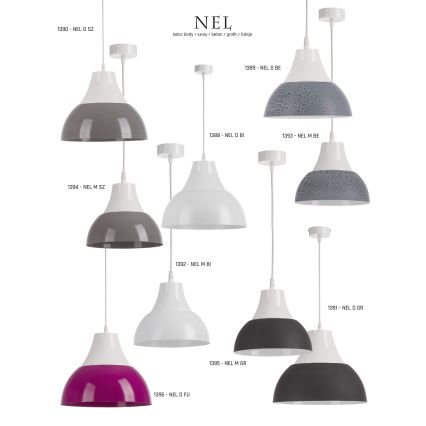 Jupiter 1393 - chandelier NEL NE M BE 1xE27/60W/230V