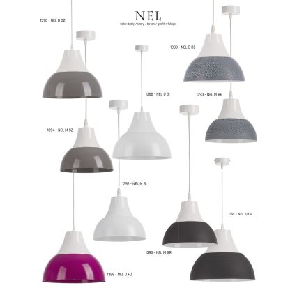 Jupiter 1394 - NEL NE M SZ - Chandelier 1xE27/60W/230V