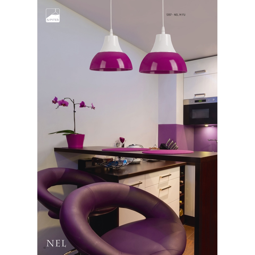 Jupiter 1397 - NEL NE M FU - chandelier 1xE27/60W/230V