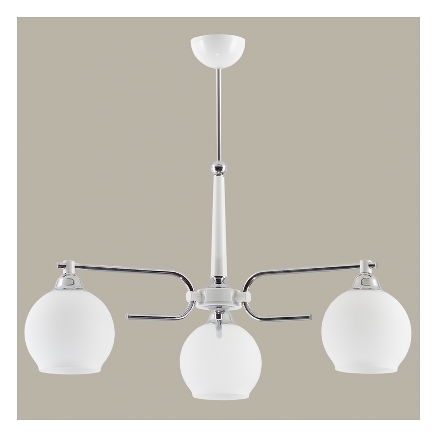 Jupiter 1398 - AX 3 B - Chandelier on a pole AXEL 3xE27/60W/230V