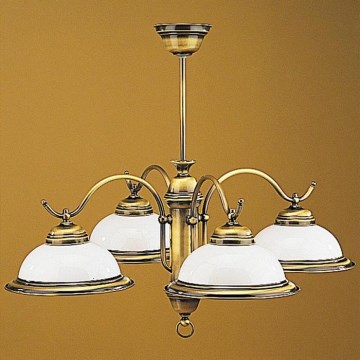 Jupiter 14 - OZ-4 - Chandelier OPÁL 4xE27/60W/230V