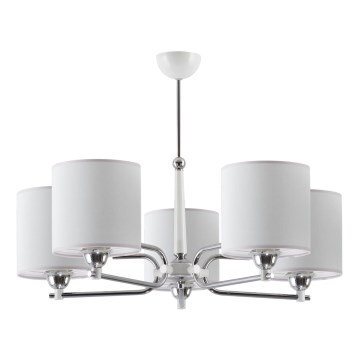 Jupiter 1405 - TW 5 B - Chandelier on a pole TWINGO 5xE27/60W/230V