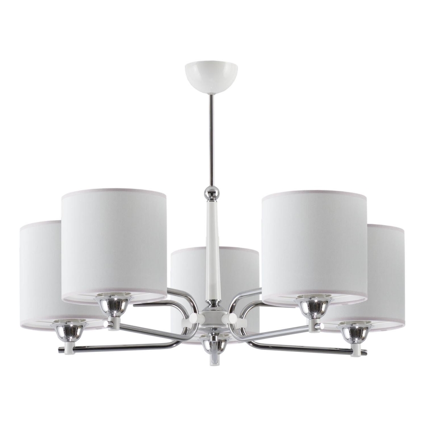 Jupiter 1405 - TW 5 B - Chandelier on a pole TWINGO 5xE27/60W/230V