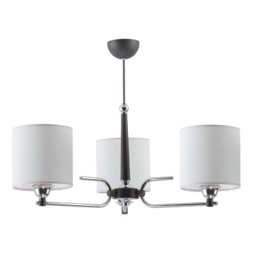 Jupiter 1407 - TW 3 G - Pendant chandelier TWINGO 3xE27/60W/230V