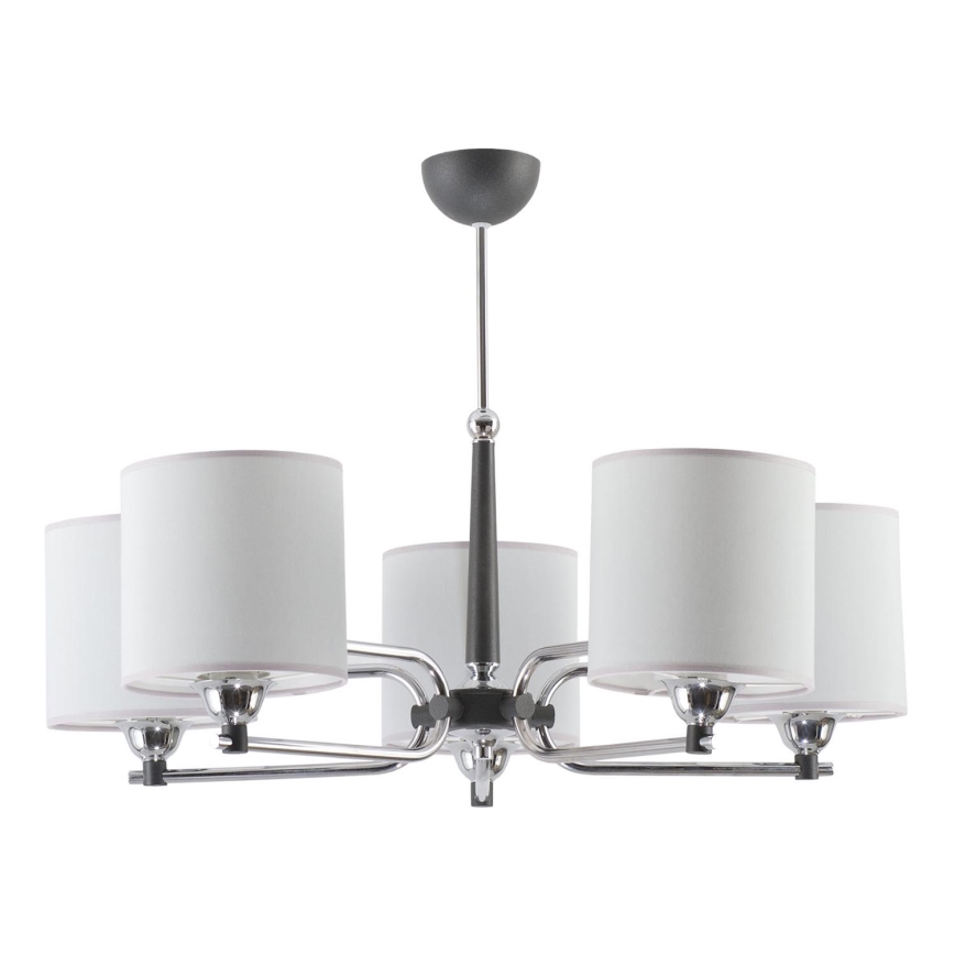 Jupiter 1408 - TW 5 G - Chandelier on a pole TWINGO 5xE27/60W/230V