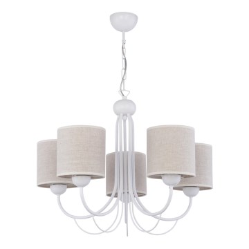 Jupiter 1480 - Chandelier on a chain KASKADA 5xE27/60W/230V