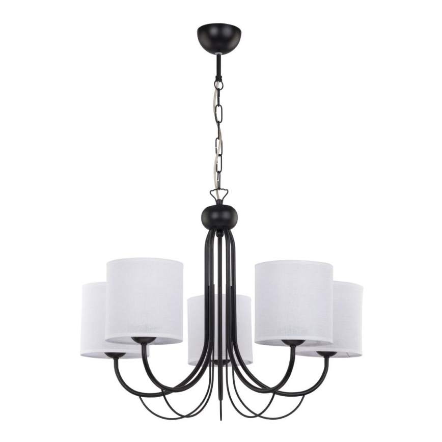 Jupiter 1483 - Chandelier on a chain KASKADA 5xE27/60W/230V