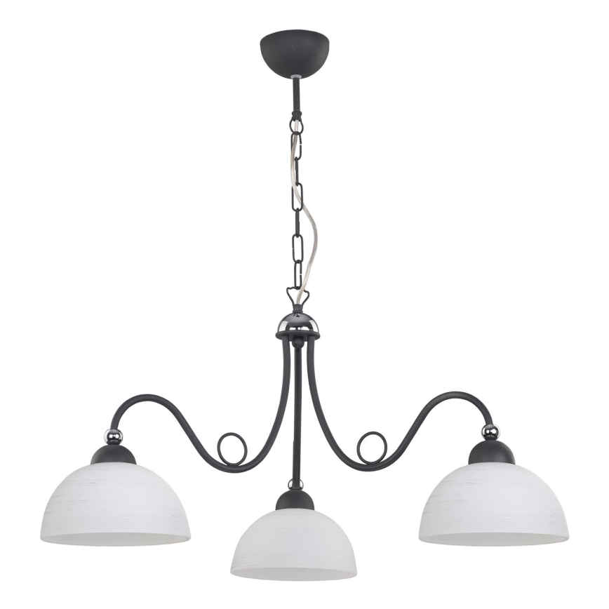 Jupiter 1490 - Chandelier on a chain SAGA 3xE27/60W/230V