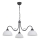 Jupiter 1490 - Chandelier on a chain SAGA 3xE27/60W/230V