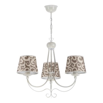 Jupiter 1493 - Chandelier on a chain SUSAN 3xE27/60W/230V