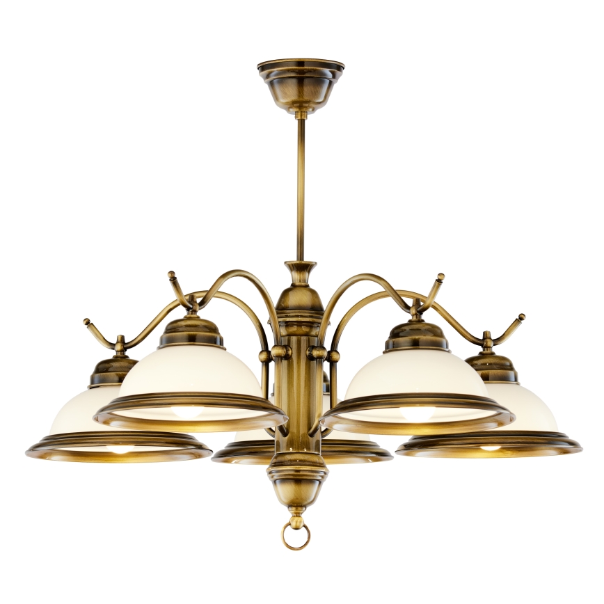 Jupiter - 15 - OZ-5 - Chandelier OPÁL 5xE27/60W/230V