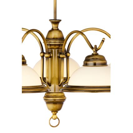 Jupiter - 15 - OZ-5 - Chandelier OPÁL 5xE27/60W/230V