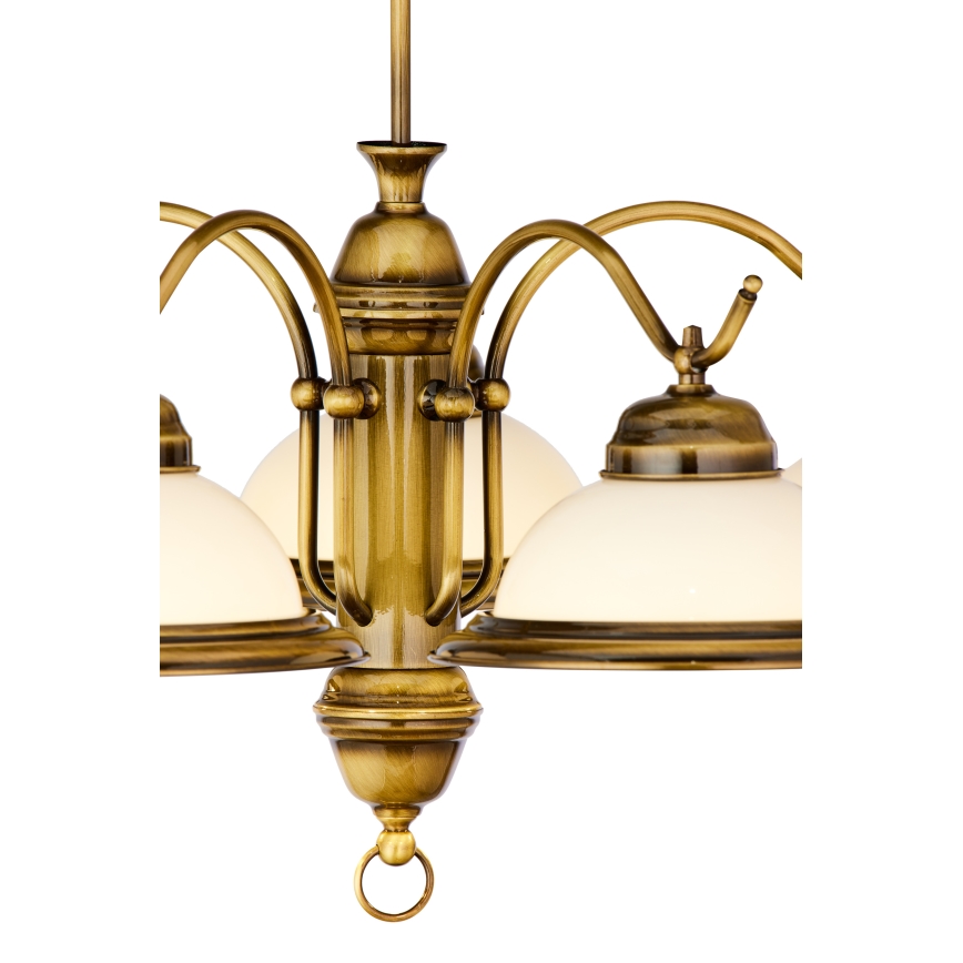 Jupiter - 15 - OZ-5 - Chandelier OPÁL 5xE27/60W/230V