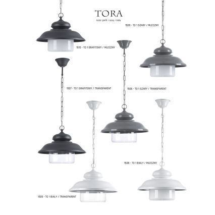 Jupiter 1505 - Chandelier on a chain TORA 1xE27/60W/230V