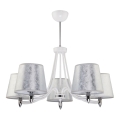 Jupiter 1513 - OR 5 bi - Pendant chandelier OSKAR 5xE27/60W