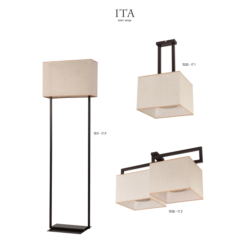 Jupiter 1536 - IT 2 VE - Ceiling light ITA 2xE27/60W