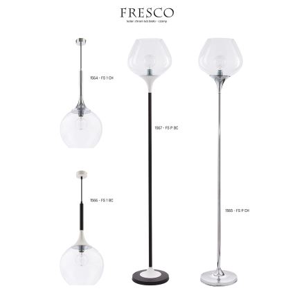 Jupiter 1564 - FS 1 CH - Pendant light FRESCO E27/60W