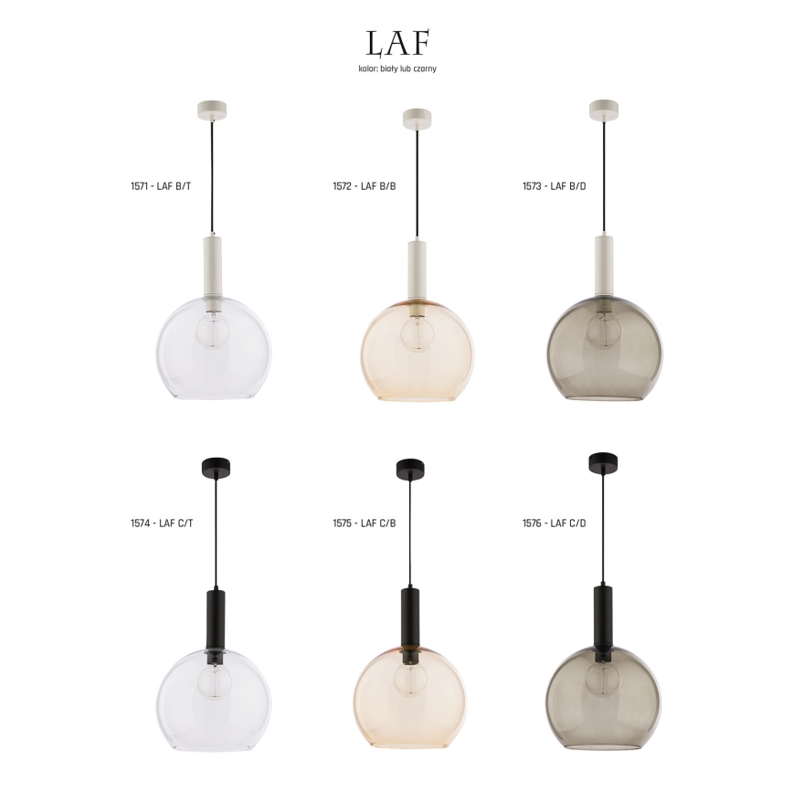 Jupiter 1575 - LAF C/B - Pendant light LAF E27/60W