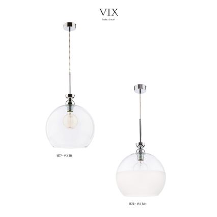 Jupiter 1577 - VIX TR - Pendant light VIX E27/60W