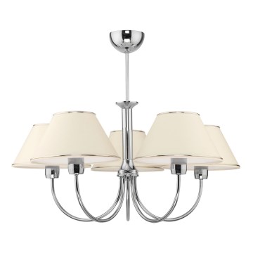Jupiter 1580 - BG 5 CH - Chandelier on a rod BEGAMO 5xE27/60W