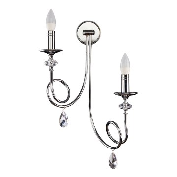 Jupiter 1601 - DK K2 CH - Wall light DAKAR 2xE14/40W