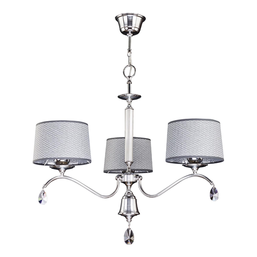 Jupiter 1603 - EG 3 CH - Crystal chandelier EGIDA 3xE27/60W