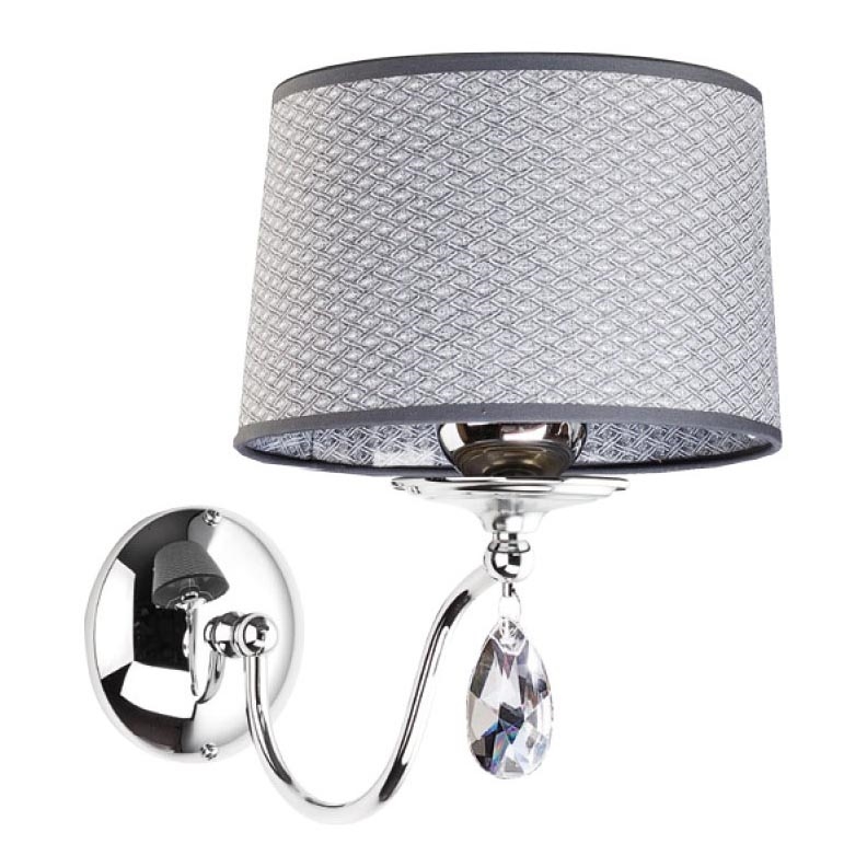Jupiter 1607 - EG K CH - Wall light EGIDA 1xE27/60W/230V grey