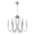 Jupiter 1616 - Chandelier on a chain MELODY 6xE14/40W/230V