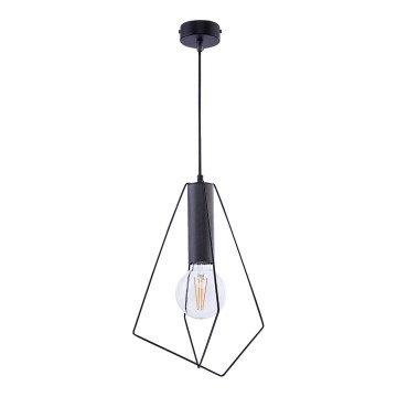 Jupiter 1644 - Chandelier on a string KAIR 1xE27/60W/230V black/graphite