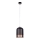 Jupiter 1647 - Chandelier on a string DIXON 1xE27/60W/230V copper/white