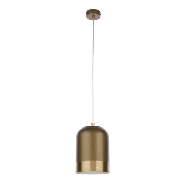 Jupiter 1648 - Chandelier on a string DIXON 1xE27/60W/230V brass/white