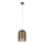 Jupiter 1648 - Chandelier on a string DIXON 1xE27/60W/230V brass/white