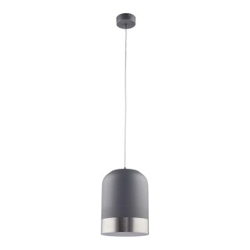 Jupiter 1649 - Chandelier on a string DIXON 1xE27/60W/230V silver/white