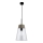 Jupiter 1650 - Chandelier on a string DOMINO 1xE27/60W/230V transparent