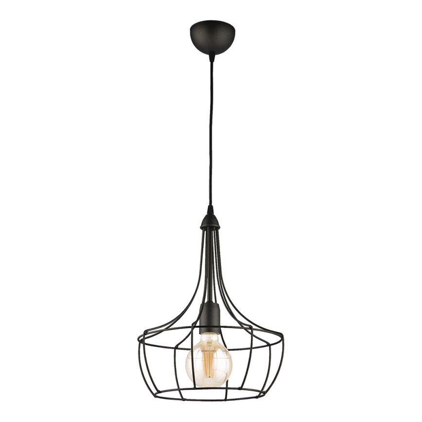 Jupiter 1654 - Chandelier on a string FOX 1xE27/60W/230V black