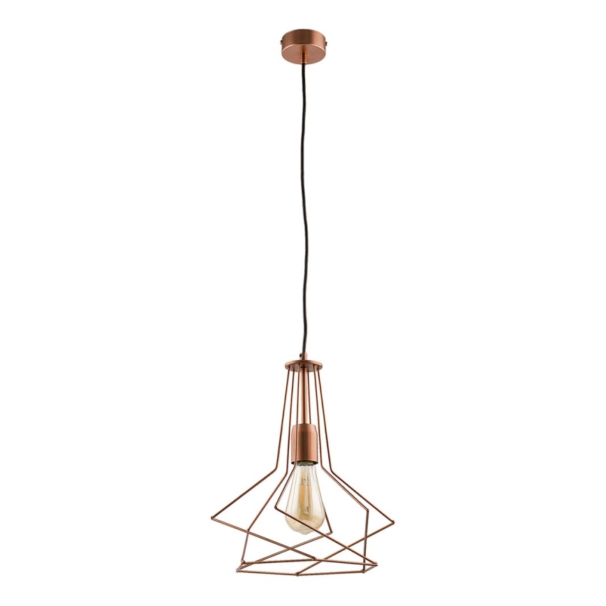 Jupiter 1656 - Chandelier on a string ORO 1xE27/60W/230V copper