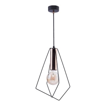 Jupiter 1664 - Chandelier on a string KAIR 1xE27/60W/230V black/copper