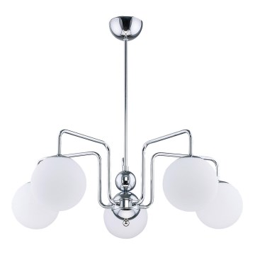 Jupiter 1701 - Pendant chandelier GOJA 5xE14/40W/230V