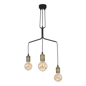 Jupiter 1705 - Chandelier on a string BORNEO 3xE27/60W/230V