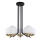 Jupiter 1720 - Pendant chandelier SANTA 5xE14/40W/230V brass