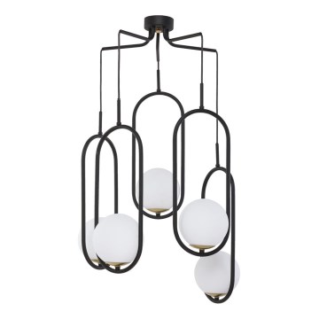 Jupiter 1728 - Chandelier on a string IGON 5xE14/40W/230V