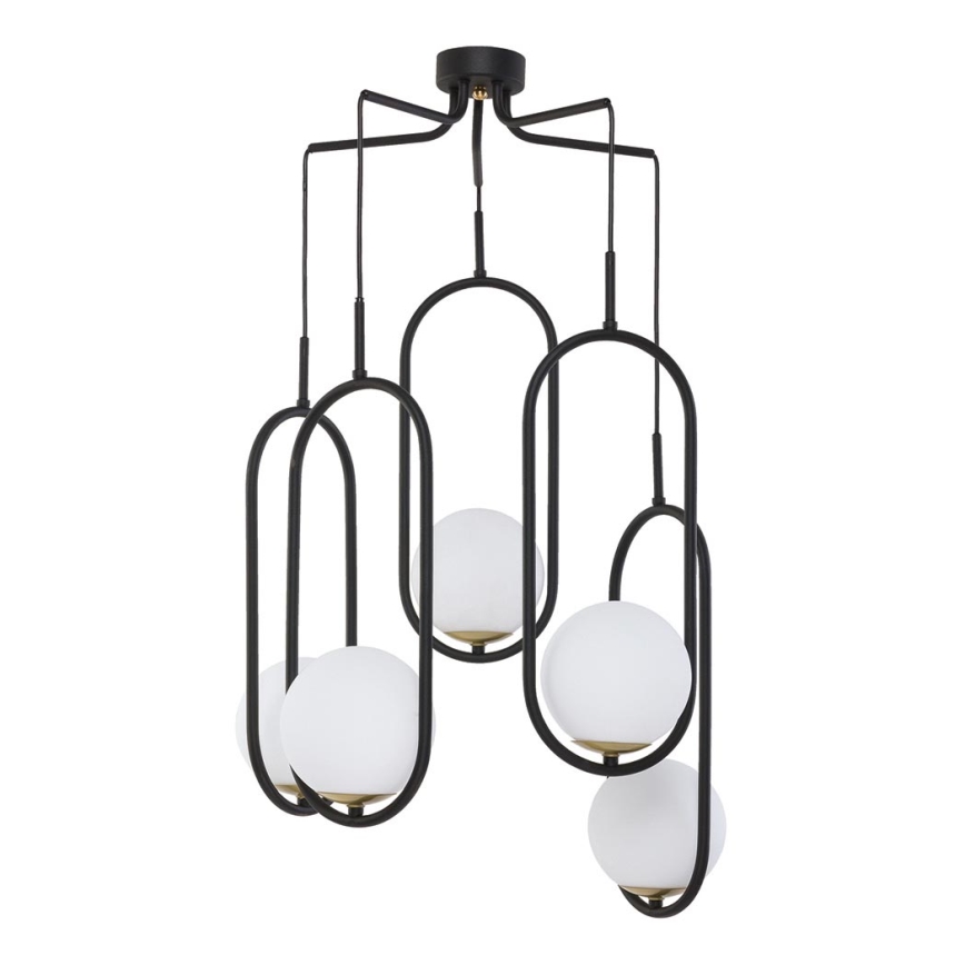 Jupiter 1728 - Chandelier on a string IGON 5xE14/40W/230V