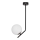 Jupiter 1735 - Chandelier on a pole TIM 1xE14/40W/230V shiny chrome