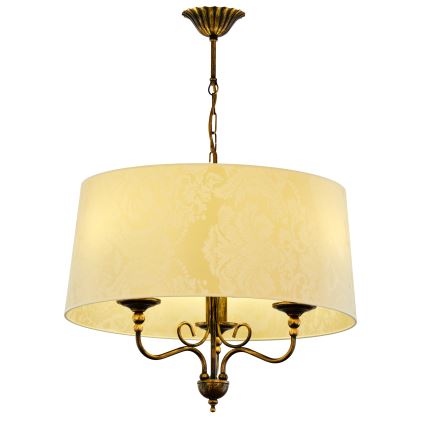 Jupiter 1749 - Chandelier on a chain SOFIA 3xE27/60W/230V